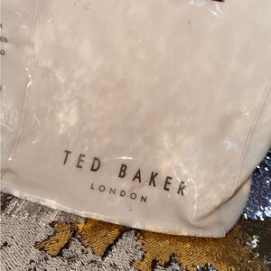 Ted Baker Glossy Cream Handbag